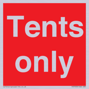 Tents only